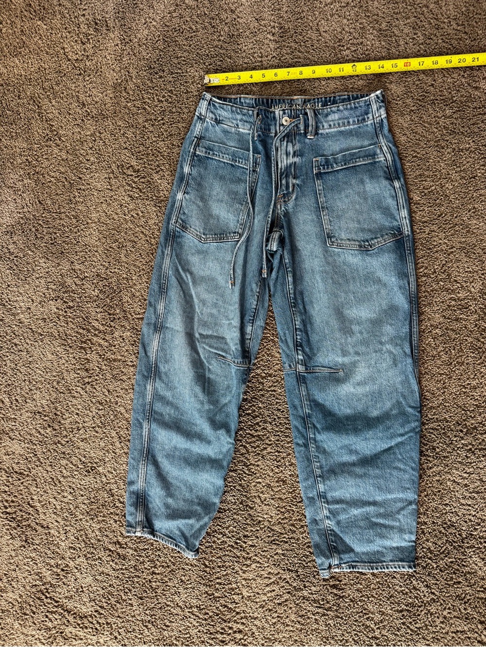 American Eagle Outfitters Barrel stretch denim jeans
